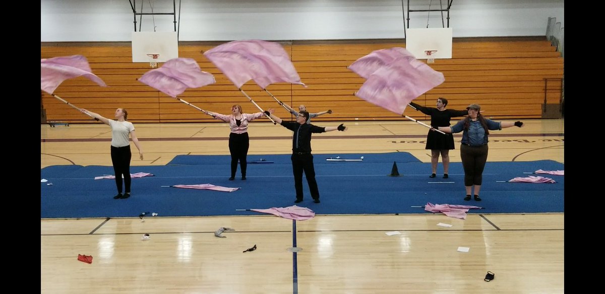 chsbearsband's tweet photo. SUPERIOR!!! 😃 The Central Sound Color Guard earned a Superior at District Solos &amp; Ensembles!! Congrats to Instructor, Mrs. Defnet, Captains: Nicole Leber &amp; Sydnee Stokes &amp; Tori Cole, Sydney Haynes, Tyler Defnet &amp; Paige Deso! On to STATE!!! 🏴🏳️💙🐻🎵@CHS_ADMIN @HernandoSchools https://t.co/xE5WFOA254
