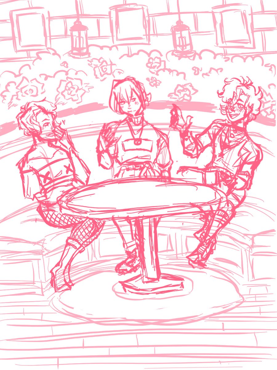 sumuckonock's tweet photo. Hello y'all I got some OC art, two of the characters belong to @/amentris on Instagram, go check them out ayo. Anyways here are y'alls wips https://t.co/1C3NRb9Tl0