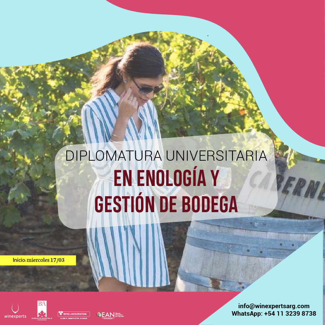 winexpertsarg's tweet photo. Diplomatura Universitaria en Enología y Gestión de Bodega🍷 

🗓 Comienza el 17 de marzo
⏰ Duración 35 clases

✅ Clases Online En Vivo.
✅ Master Class con reconocidos enólogos e ingenieros agrónomos.

#wineinmoderation #wine #enologia #winexperts #bodegasargentinas https://t.co/nPjxqQEIRU