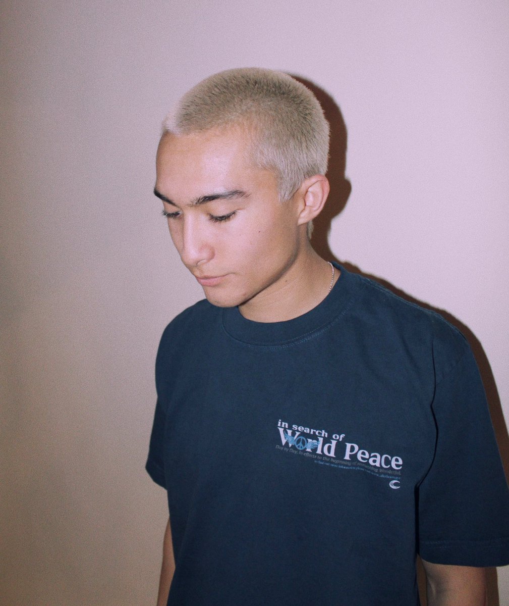 afterxhoursusa's tweet photo. “World Peace” tees available next week 2 / 12 / 2021
part of the Capsule 1 release 🫂 https://t.co/o7WhX6uazi
