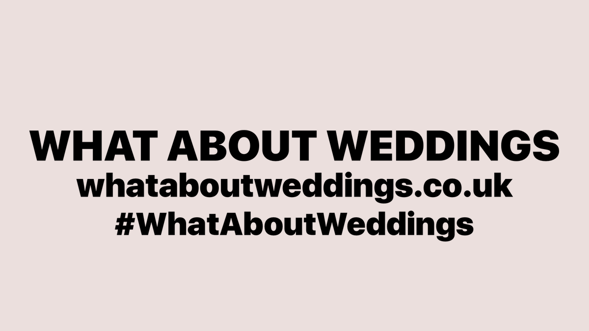 LoveMyDressBlog's tweet image. Last July, you announced a £1.57 bn rescue package for culture, arts and heritage organisations in Britain. #WHATABOUTWEDDINGS? We have no high profile celeb to fight our cause, but we still matter. We contribute £14bn to the economy every year @scully @BorisJohnson
