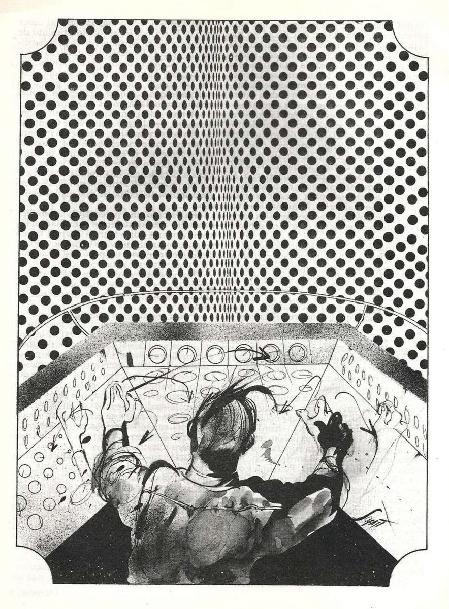 50WattsDotCom's tweet photo. Illustrations by Luis Scarfati c1985, from El Pendulo, via the Argentine database https://t.co/tN0wD8M5tB https://t.co/NlfGmyA6dk