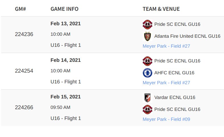 Monica Yoder (@monicayoder2023) on Twitter photo Let's gooo!! Check out my schedule for ECNL Texas!! 🏜⚽️⬇️
💻🎥Watch all 3 games via livestream through this link ➡️ portal.stretchinternet.com/ecnl/
#ecnl <a href="/CoEcnl/">CO Pride ECNL Girls 07 (U16)</a> Let's gooo!! Check out my schedule for ECNL Texas!! 🏜⚽️⬇️
💻🎥Watch all 3 games via livestream through this link ➡️ portal.stretchinternet.com/ecnl/
#ecnl <a href="/CoEcnl/">CO Pride ECNL Girls 07 (U16)</a>