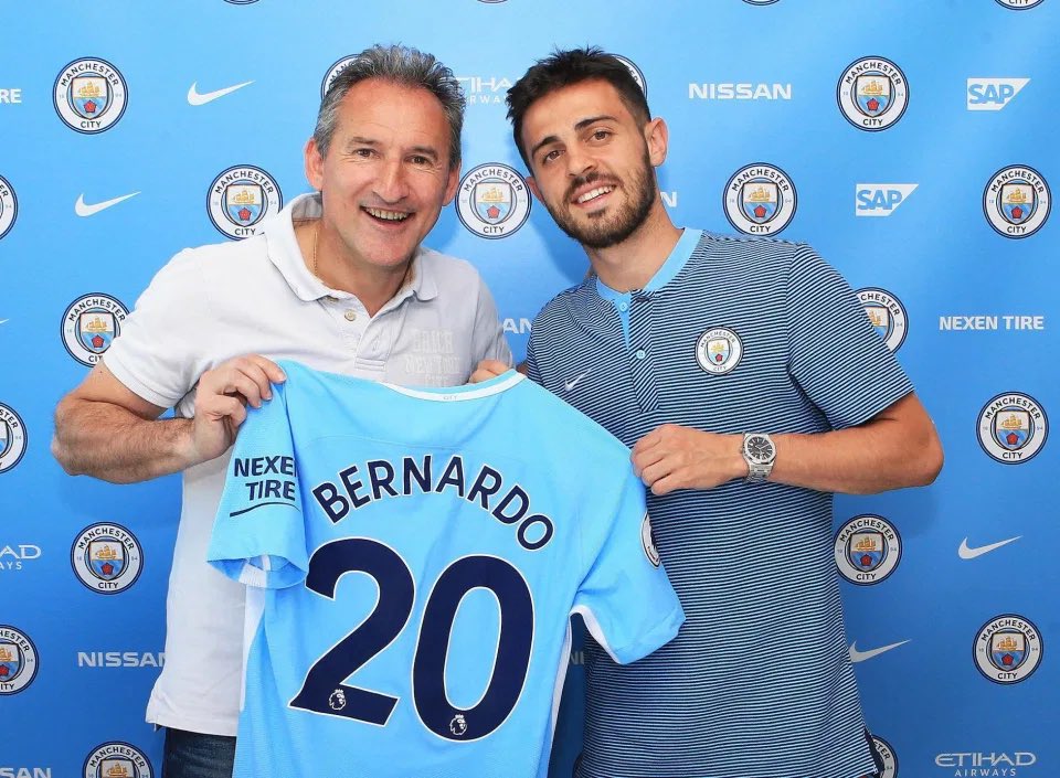 City completed the signing of Bernardo Silva in summer 2018 for a fee of around £43.5 million.Bernardo was signed as an attacking winger but proved he could also be utilised in midfield.Bernardo contributed to 9 goals and 11 assists in 53 apps as we won the PL and LC double.