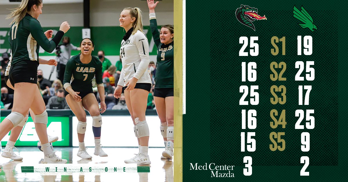 UAB Volleyball tweet media