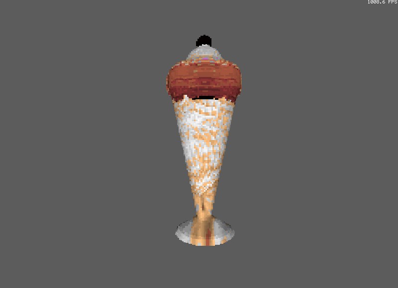 duke_unreal's tweet photo. Something tasty for the #Heat. An #Voxel-#Icecream. A tech of Ken Silverman founded in the #90s for the #3DRealms.
#BuildEngine, #IonFury, #DukeNukem3D, #Blood, #ShadowWarrior and more.. #HappyWeek, Amen.
Modeled in the #Blender3D, voxeled with: #Poly2Vox, #Slab6.
#vanilla tech https://t.co/LIhqOWWwpz