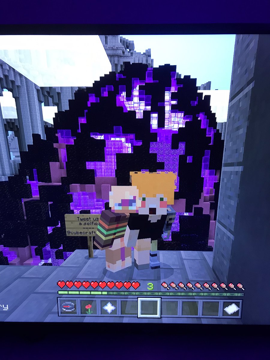ResaSillen's tweet photo. @CubeCraftGames @JulesPison 😜😌 https://t.co/YBZ1VeMkTx