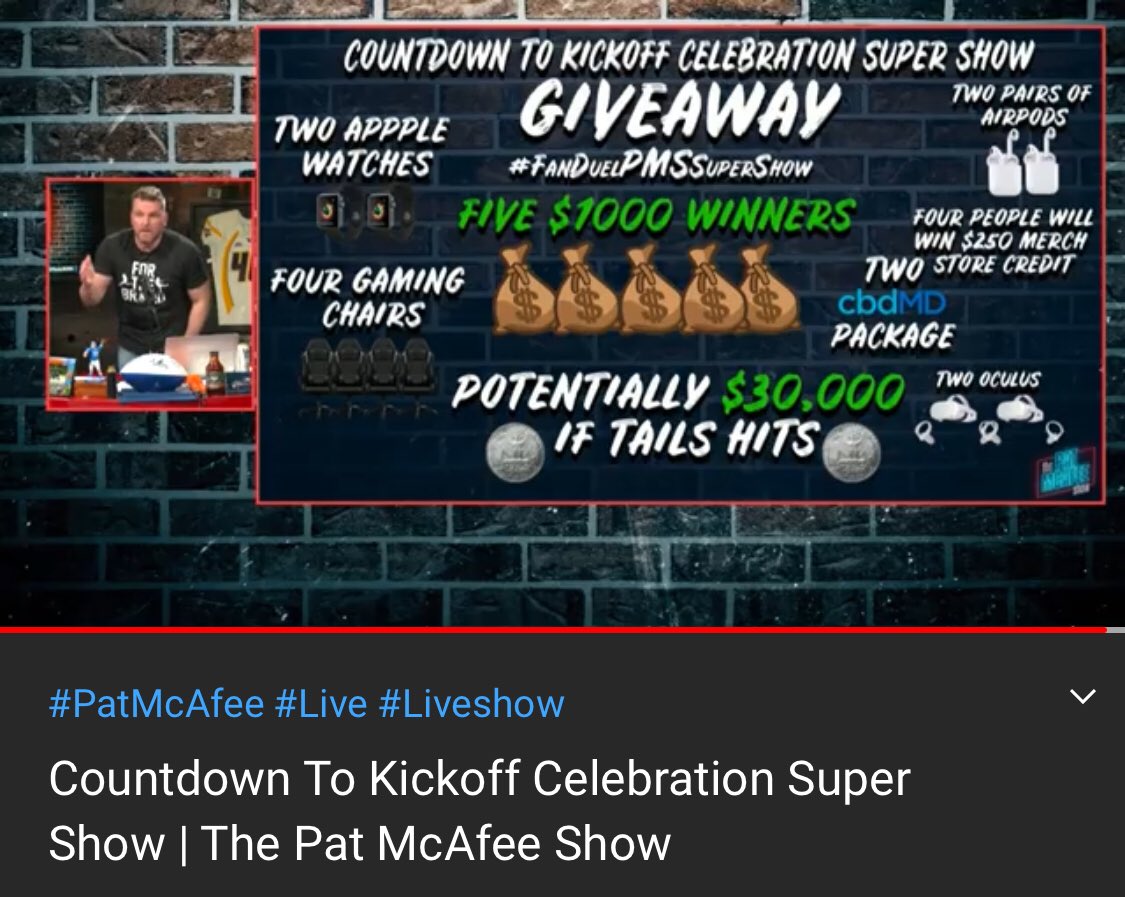theMUSSELWHITE's tweet photo. #FanDuelPMSSuperShow https://t.co/8fme391MWt