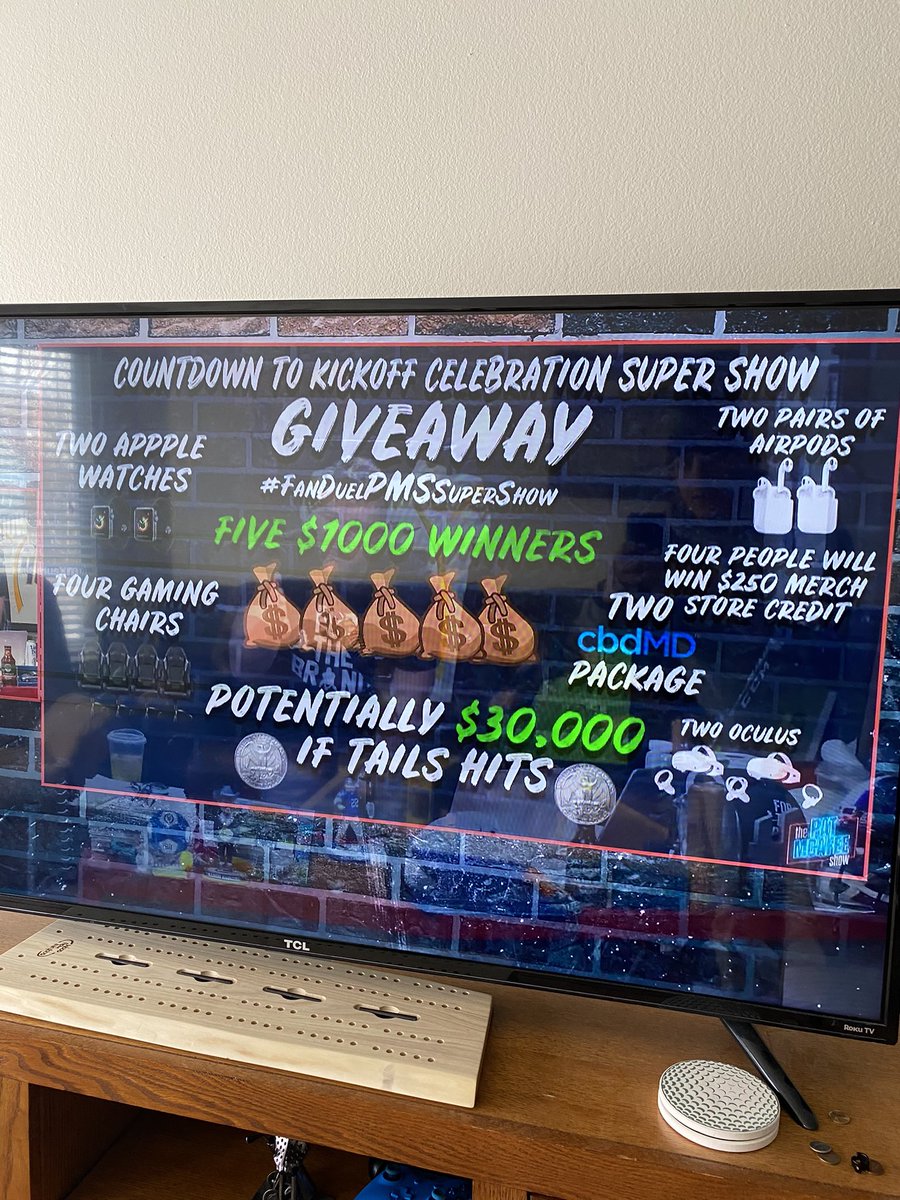 brandon_smith01's tweet photo. Super Bowl Sunday with @PatMcAfeeShow and the boys! @FanDuel #FanDuelPMSSuperShow https://t.co/bE2RzZByXm