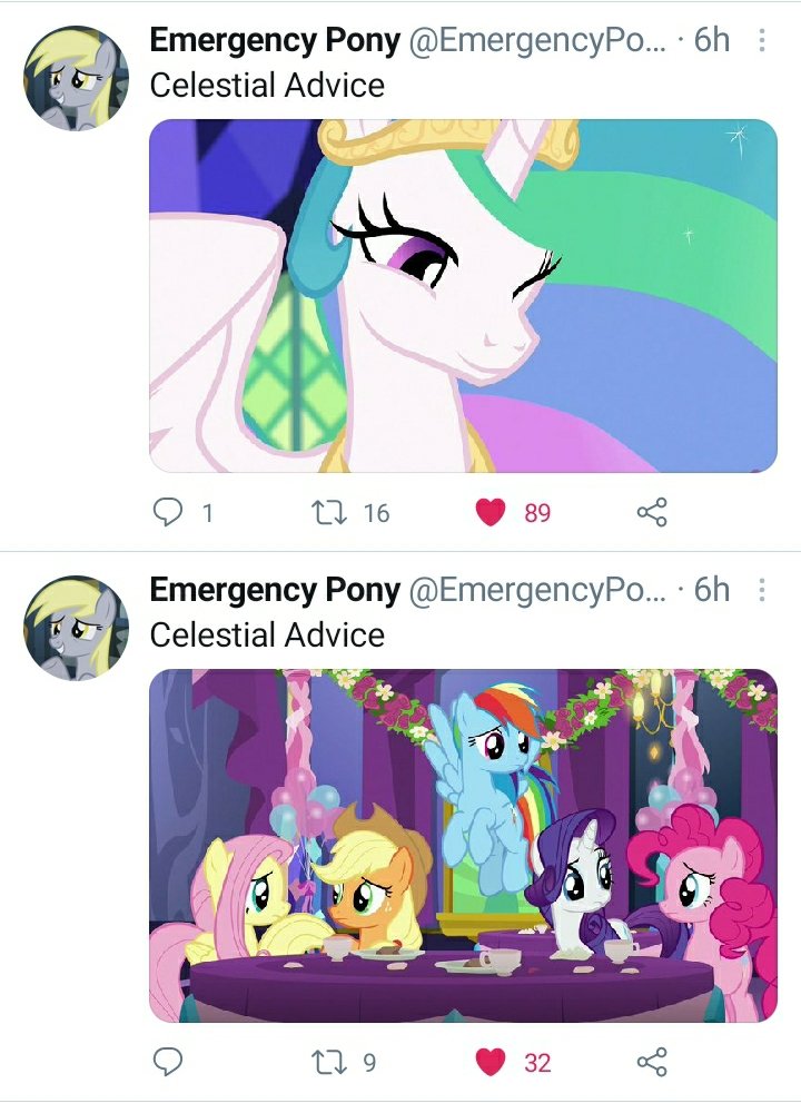 PoniesNews's tweet photo. Celestial Advice https://t.co/mg5MoA71IP