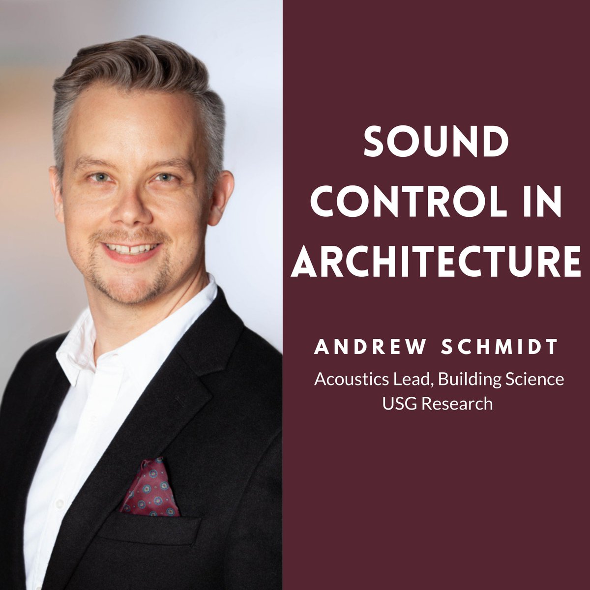 csi_sf_chapter's tweet photo. Join us this week (February 10th) to hear Andrew Schmidt discuss sound control in architecture!

Details &amp; Registration: https://t.co/S8kXIQWwhp

#zoom #csi #csisf #scvcsi #acoustics #architecture https://t.co/GudIaEty1F