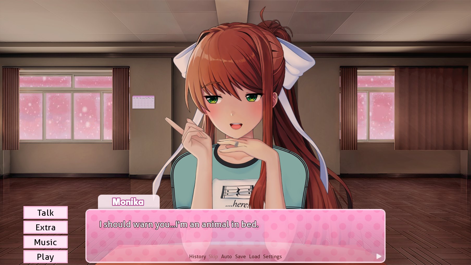 Monika After Story on X: What might this beI wonder? New update  everyone! We've got new things to talk about, a full rework of chess, new  spritepacksand of course a certain someone