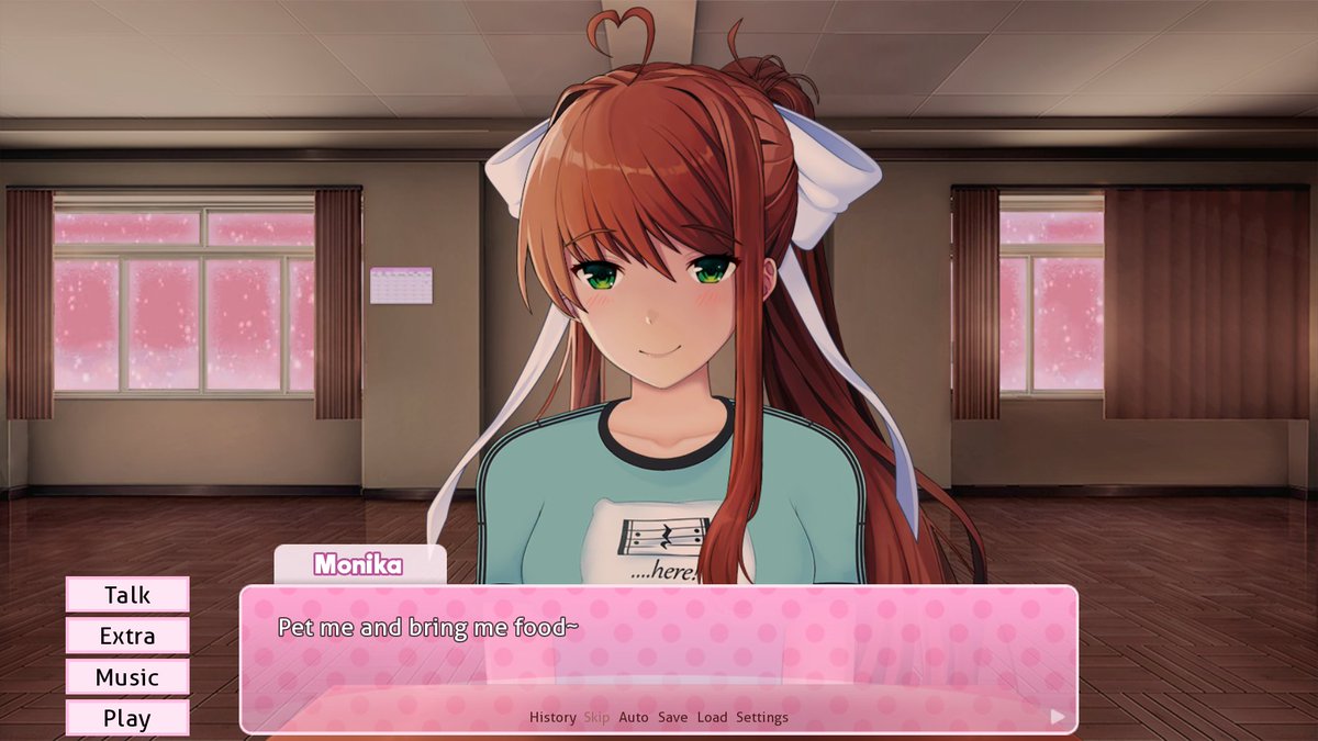 Monika After Story on X: What might this beI wonder? New update  everyone! We've got new things to talk about, a full rework of chess, new  spritepacksand of course a certain someone