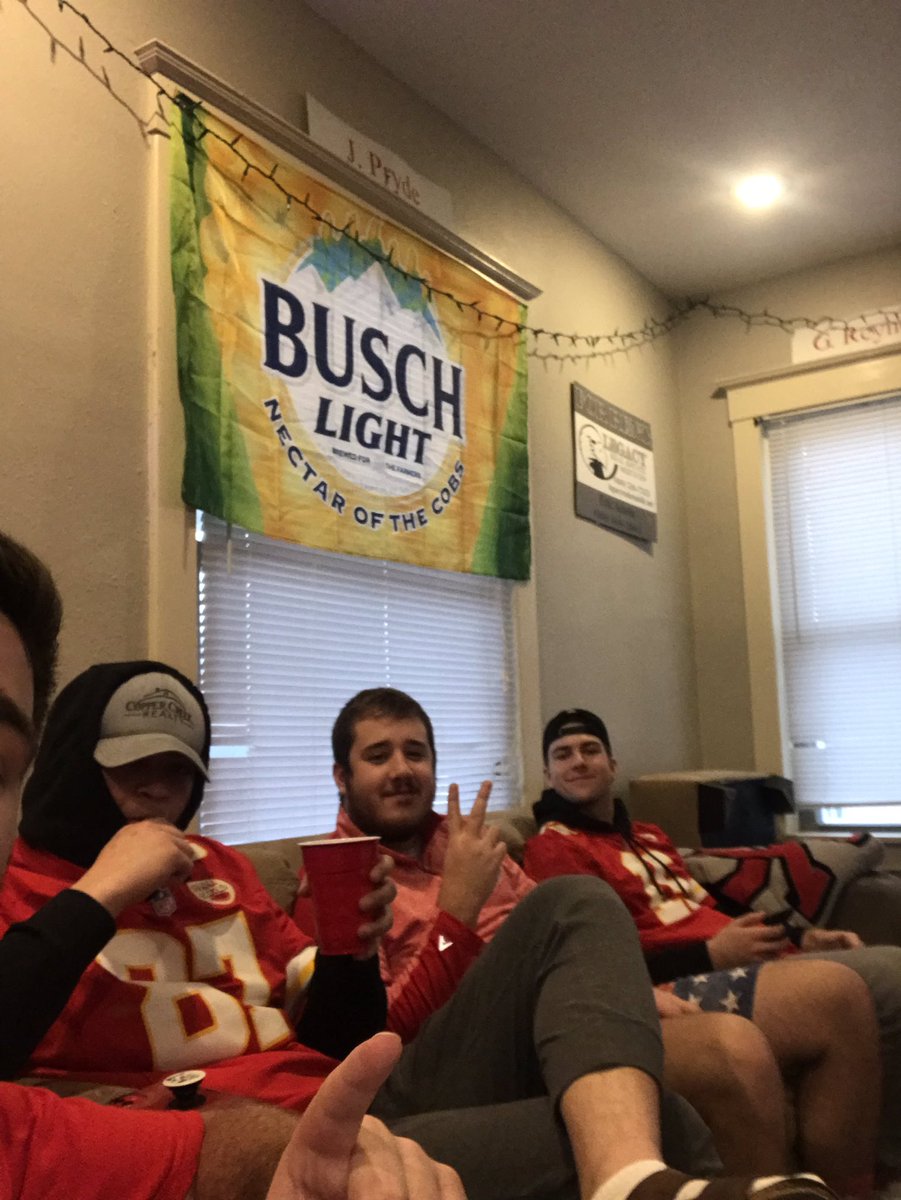 So who’s ready for the super bowl!! Let’s go chiefs!!!