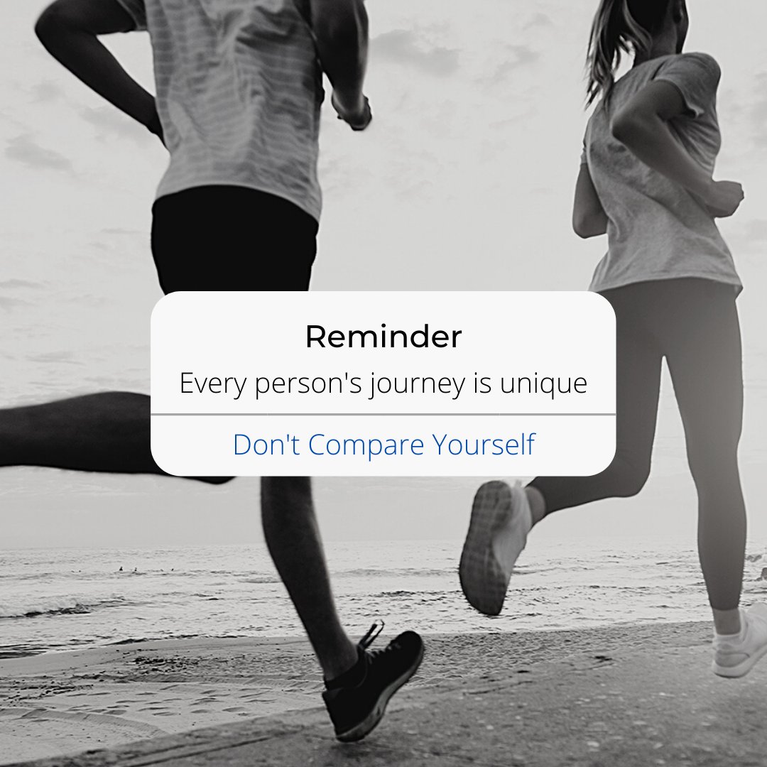 MetProSystem's tweet photo. Just a friendly reminder to not be hard on yourself and to stop comparing your journey to that of others. ๐ค
#MetPro #Weightloss #WeightlossJourney #FitnessJourney #HealthJourney https://t.co/fwoSoaqp4T