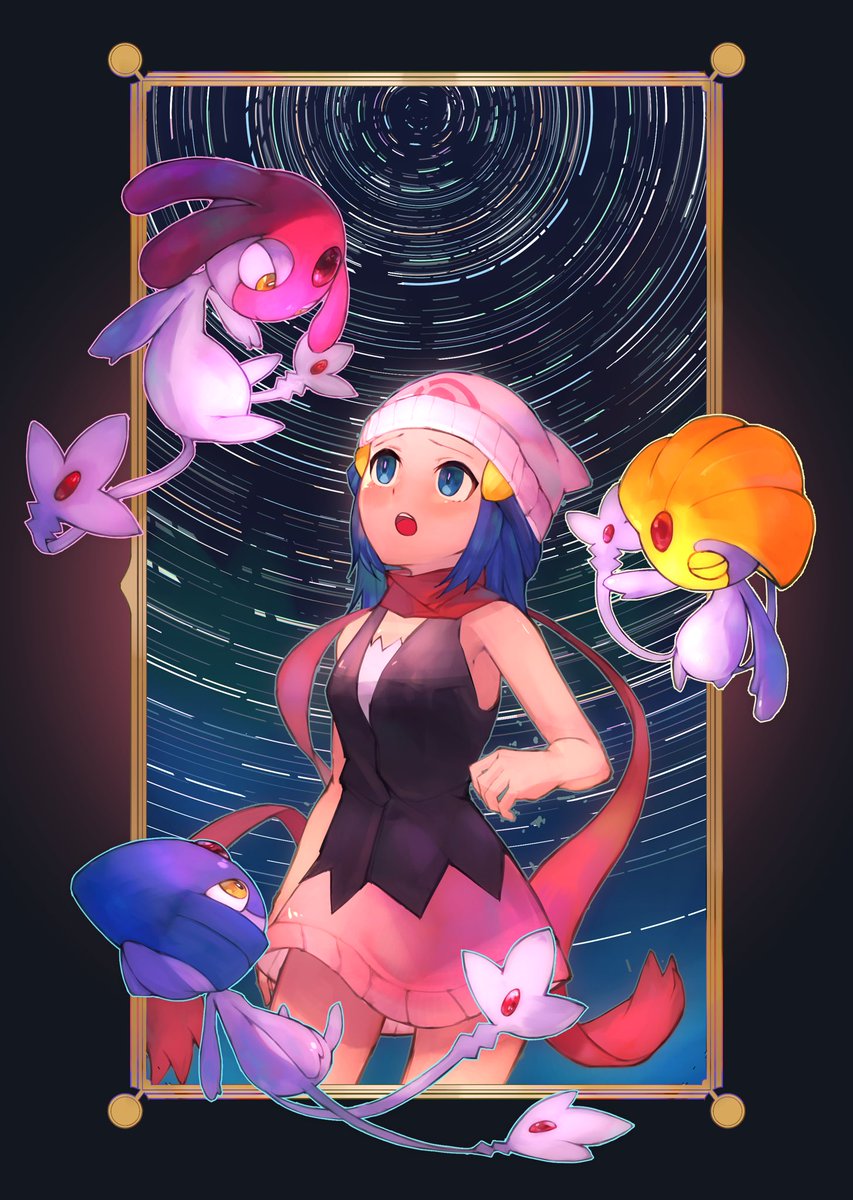 ポケモン ヒカリとエムリットとアグノムとユクシー描いたぞ ポケモン Pokemon おrrのイラスト ポケモン ヒカリとエムリットとアグノムとユクシー描いたぞ ポケモン Pokemon おrrのイラスト