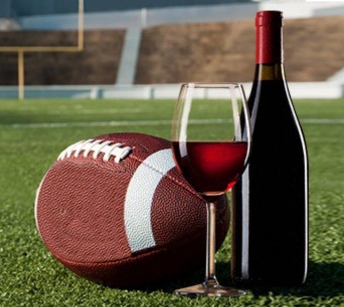 #Wine Vs. #Football... 🏈 Who will reign supreme? 😄 I'm on #TeamWine 🍷#WineVsFootball