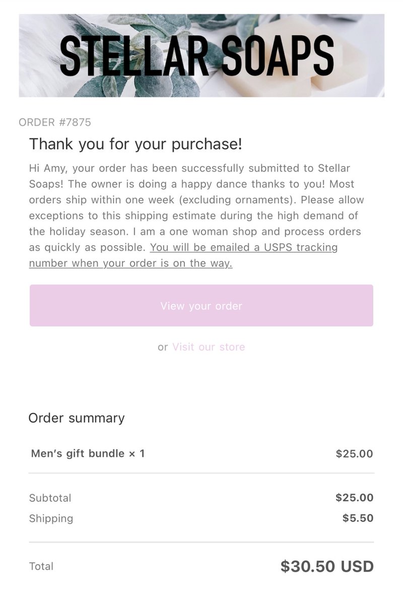 roldan_amy17's tweet image. If you haven’t ordered from @stellarsoaps then you should do so immediately! I needed some self care items to top of a gift for Valentines Day and she went above and beyond for me! I just know this is going to be his favorite 😍