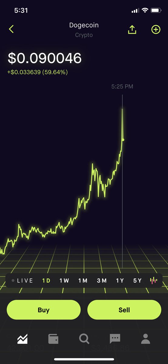 laron1k's tweet image. dogecoin has reached a new high so #BUYANDHOLD don’t sell 🗣🗣 #DogecoinRise #DogecoinToTheMoon #dogecoin RT RT RT spread the word dont sell #BUYANDHOLD pushing the price up to the moon 🌚 🚀🚀🌙🌙