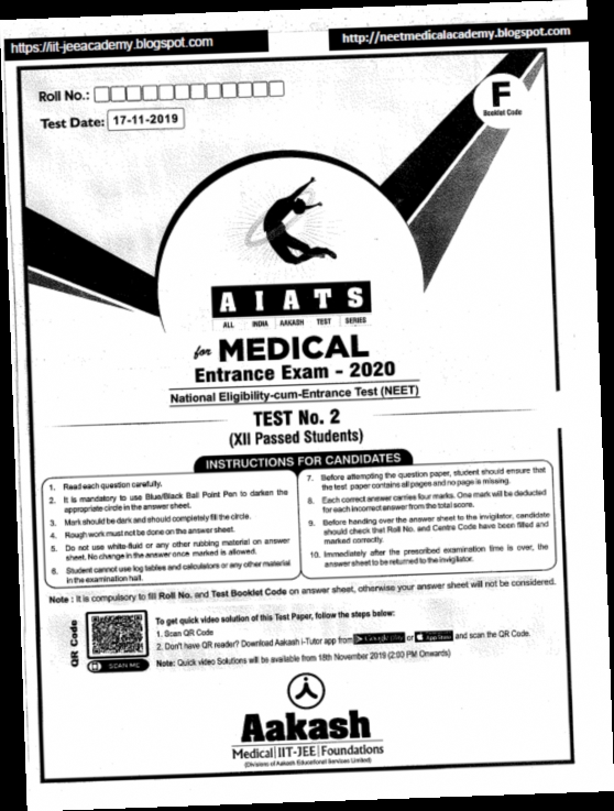 aakash aiats question paper 2018 pdf download / Twitter