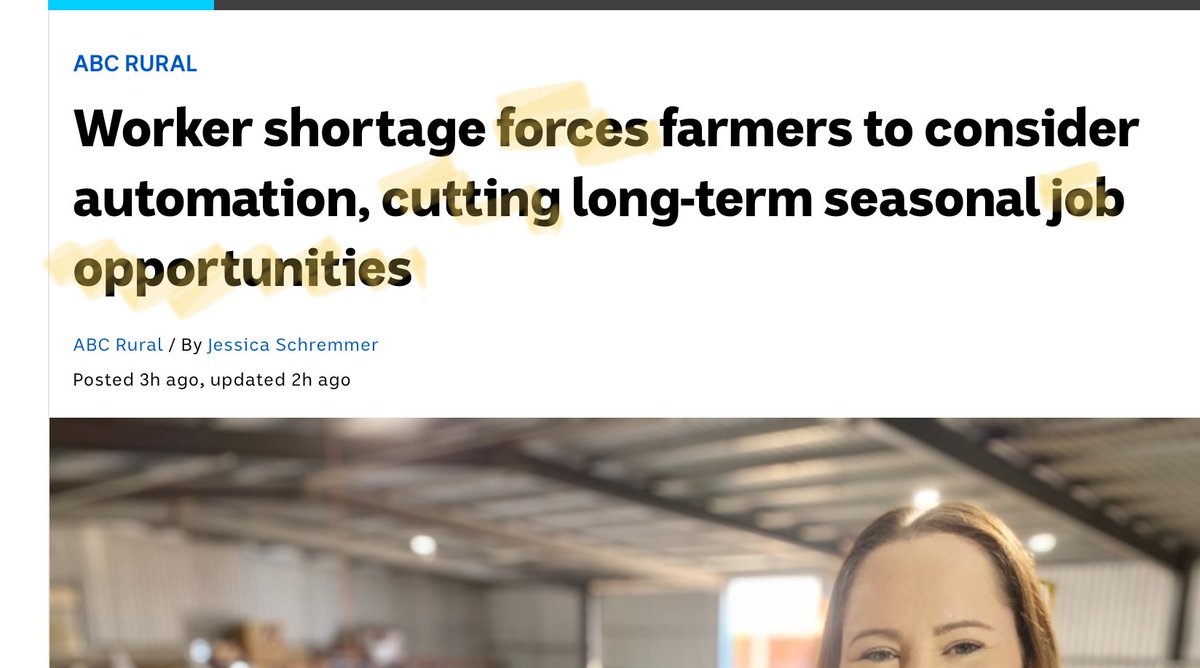 Great to wake up to another bullshit  #cropaganda story from  @abcnews  @ABCRural  @JessSchremmer today! Let's mark their work + see how they fared against the  @AusUnemployment reporter's guide we prepared last yr to remind journos how to do their job.  https://auwu.substack.com/p/auwu-calls-on-media-to-verify-claims