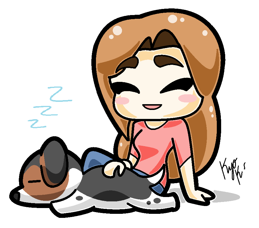 kyoko__bm's tweet photo. Ojo que es mi primer fanart del ya famosísimo y espectacular Toby, perritu de la reina @staryuukiii y... príncipe de la Bunny Army, supongo (? 😂😂 Lo dibujé dormido por que cuando lo vimos por primera vez lo despertaron, asies 😎😂
#DeVueltaAPaint #MouseMaster #Pet #Fanart 💕 https://t.co/1s8VDn2rCX