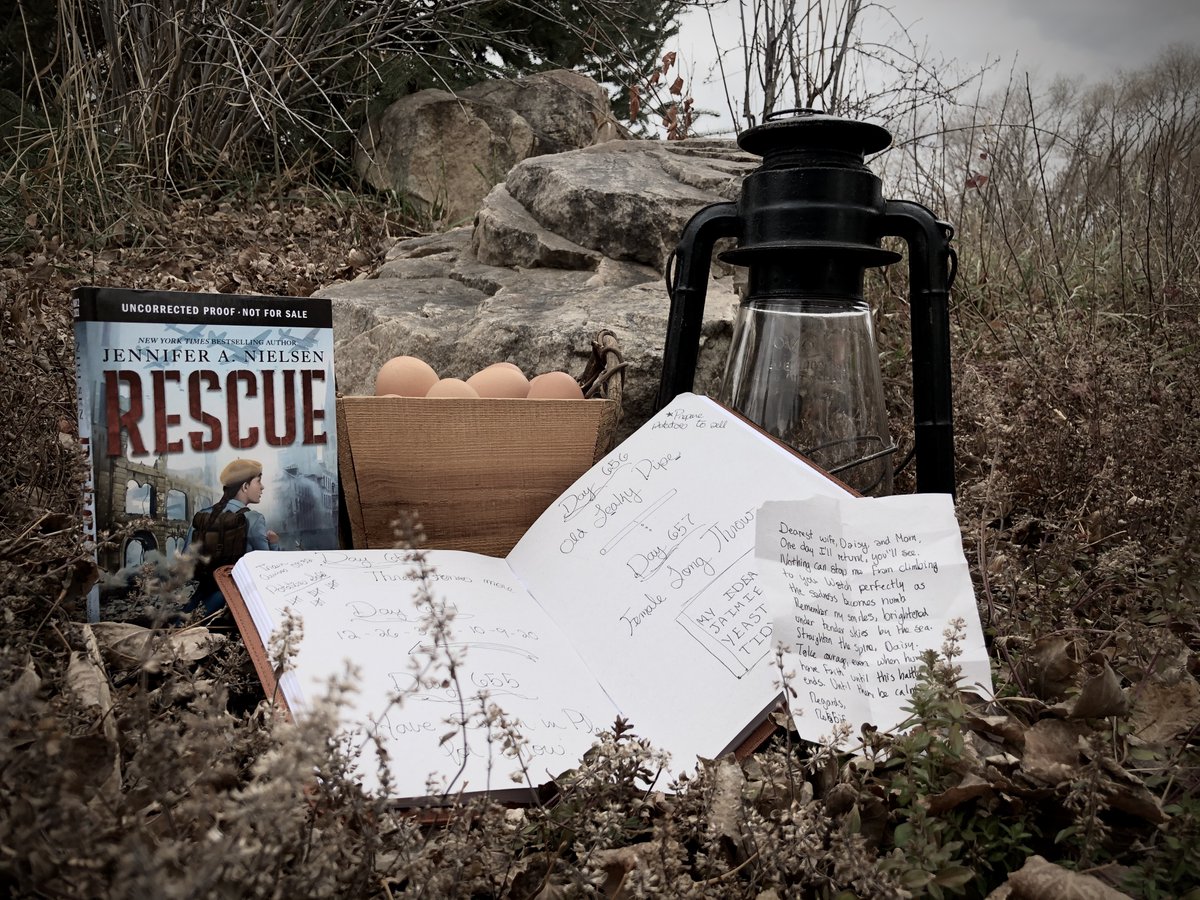 nielsenwriter's tweet image. RESCUE releases on March 2nd. To prep for the launch party, send me yours (or your students') questions about writing, my books, or about an author's career!