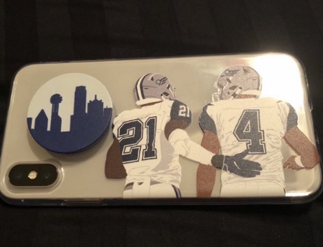 My #iPhoneX setup is A1! 🔥💯 Shoutout <a href="/FlightN9ne/">Flight</a> #CowboysNation