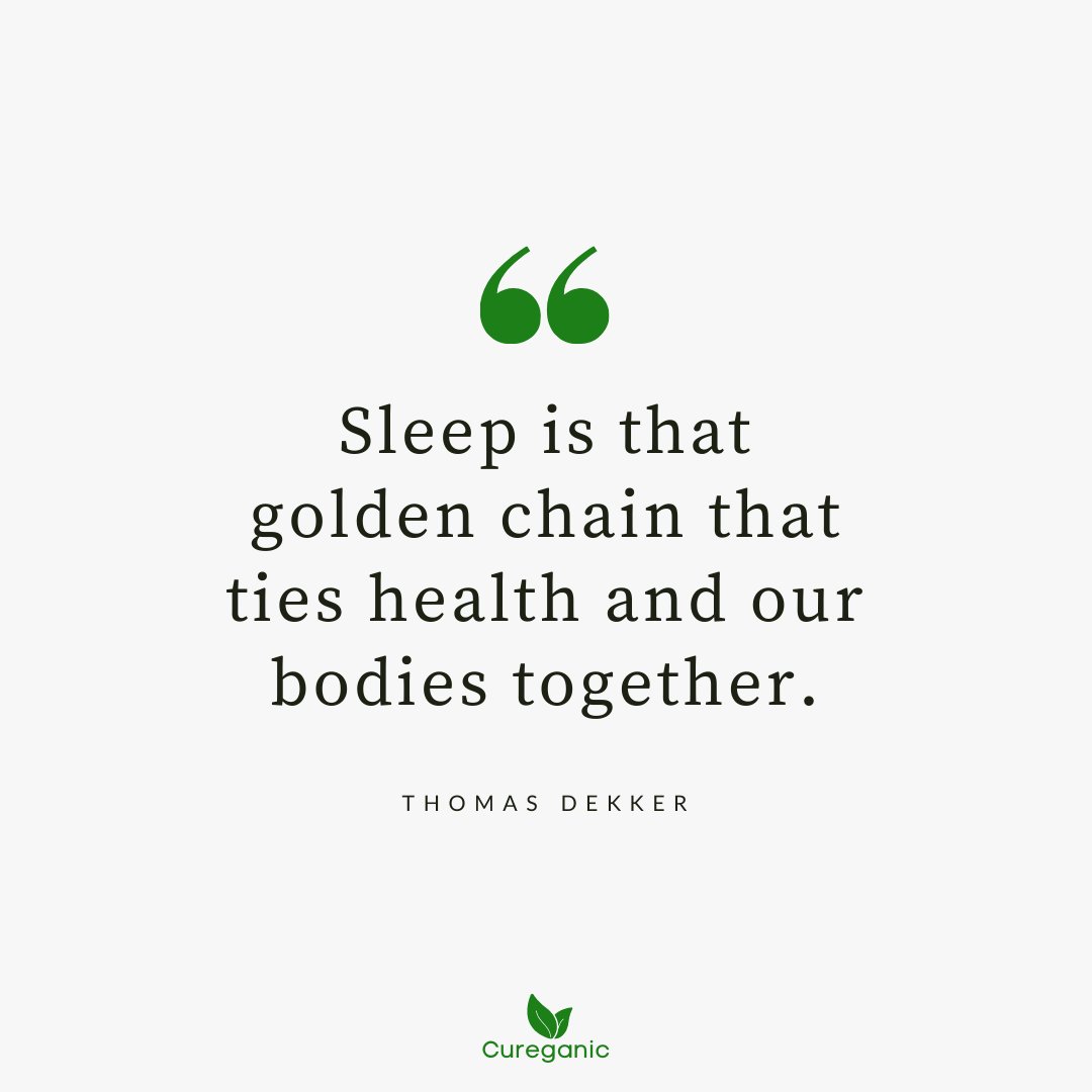 RT @CureganicTeam: Good sleep is as good as gold. 

#cureganic #sleepmedicine #functionalmedicine