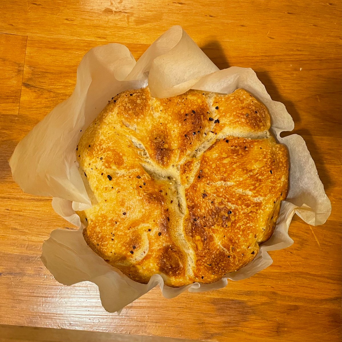pickled_ish's tweet photo. My girlfriend made bread! You may know her, she is called hannah https://t.co/OhXBBMDQ8J