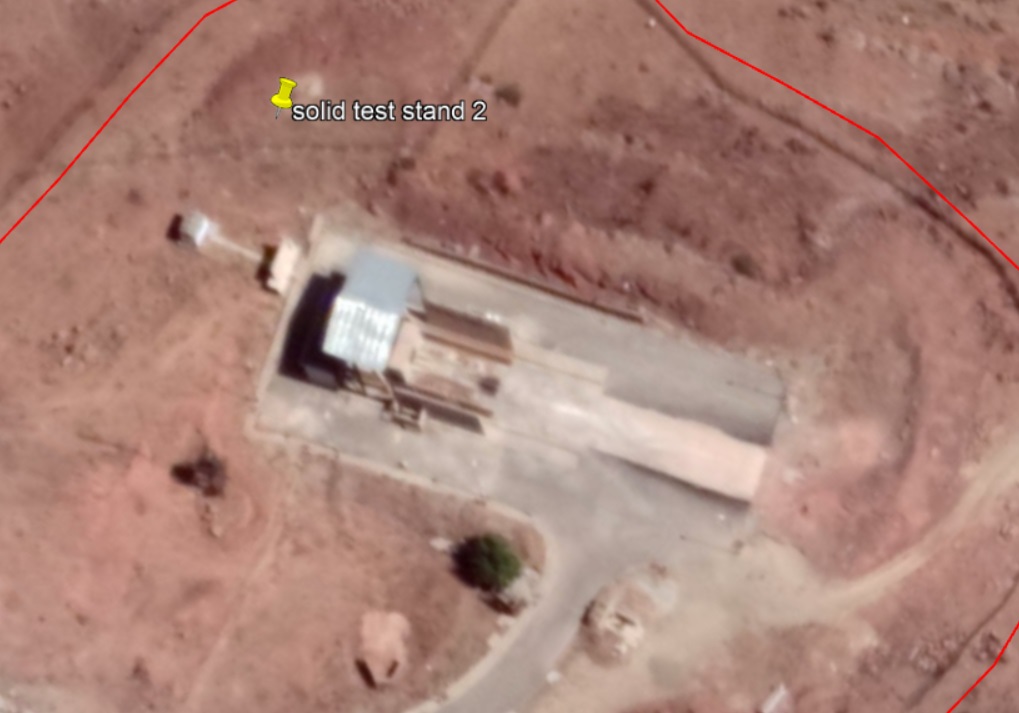 then the Zoljanah solid-fuel SLV appeared. And it didn't correspond to the above-mentioned arrangement at all. Its existence was revealed by the spokesman for AIO, it's motor was tested at AIO's Khojir facility, the rocket itself was marked with the AIO logo and...
