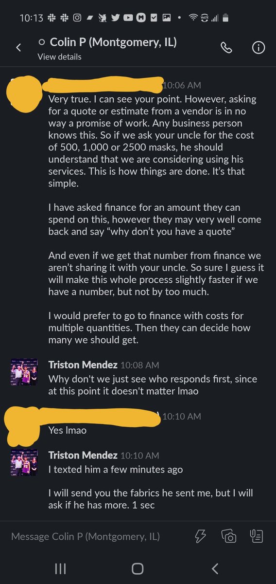 >This is when the Red Tape struck again>I tried to smooth over negotiations>I attempted to get budget/financial info, but was given the hardest time>This person only told me what they were told, so this is the fault of MPP and not the individual in the screenshot