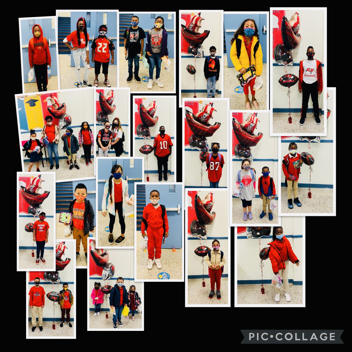 BrowardElem's tweet photo. Win BUCS!!π Our scholars and staff raised the flag and are cheering you on!β€οΈπ #bucstrophy #RaiseTheFlags @BrowardElem @TransformHCPS @Buccaneers @BucsFoundation https://t.co/ivY9uALXE1