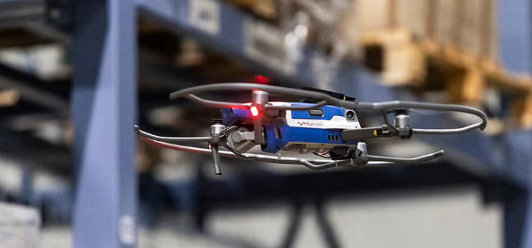 High-value activities such as inventory search, counting, reconciliation and audits can now be fully automated using drones.

To know more, contact us: flytware.com/contact/

#warehouseautomation #warehousing #automation #supplychaintrends #supplychain #warehousesolution