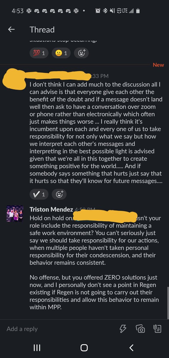 Images of myself pressing hard in my attempts to get HR to enforce accountability on certain members within MPP