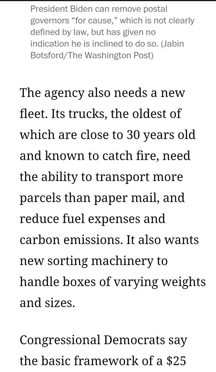 New Postal vehicles needed? Make them ALL ELECTRIC!