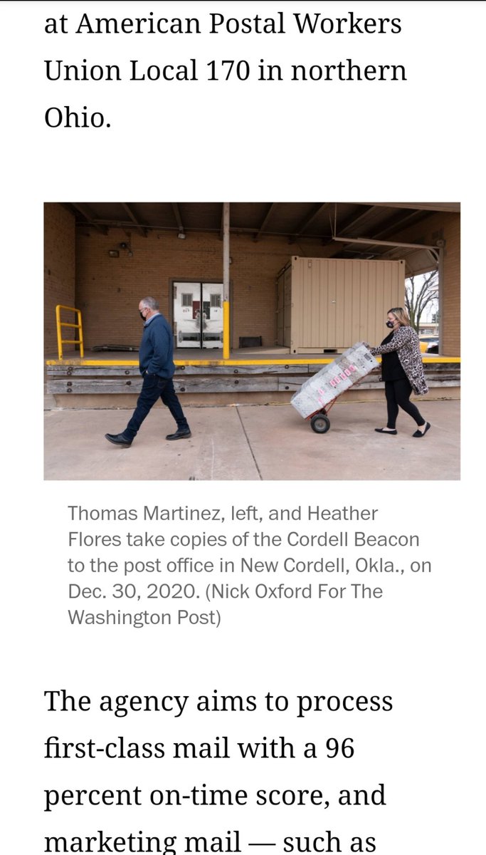 Don't worry about a shortage of mail to cover costs, there are plenty of packages to deliver