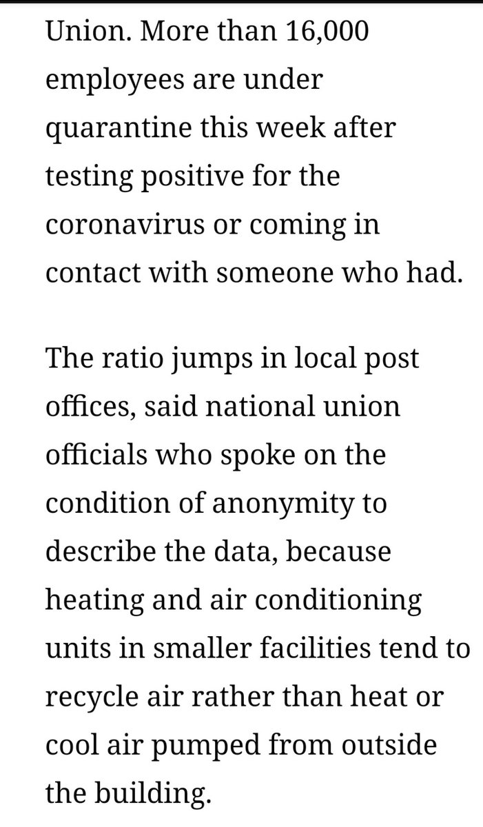 COVID has been a nightmare for Postal Workers and their antiquated, underfunded workplaces!