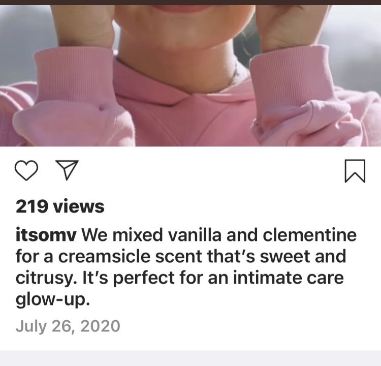 jes4climate's tweet photo. @vagisil But why do you think a teen’s vulva ought to smell like a creamsicle? https://t.co/Z4FRzqONO7