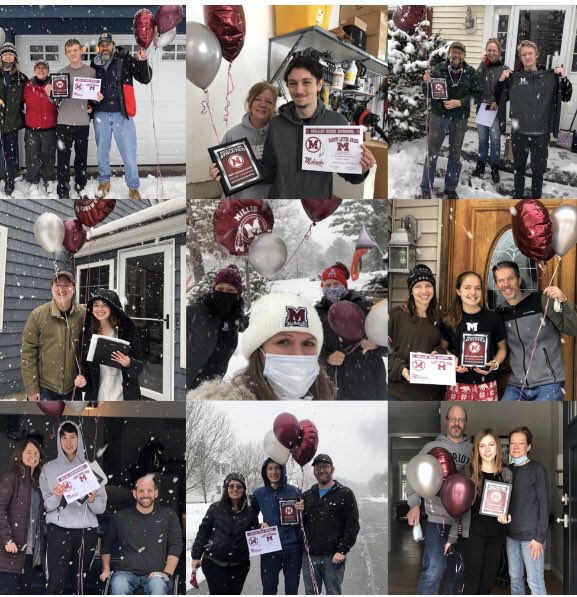 On this snowy Super Bowl Sunday, we congratulate our winter t&amp;f award winners. We applaude your hard work, determination &amp; sportsmanship. 🏆🏆🏆#millisruns #strongerwitheverymile   #hardworkpaysoff