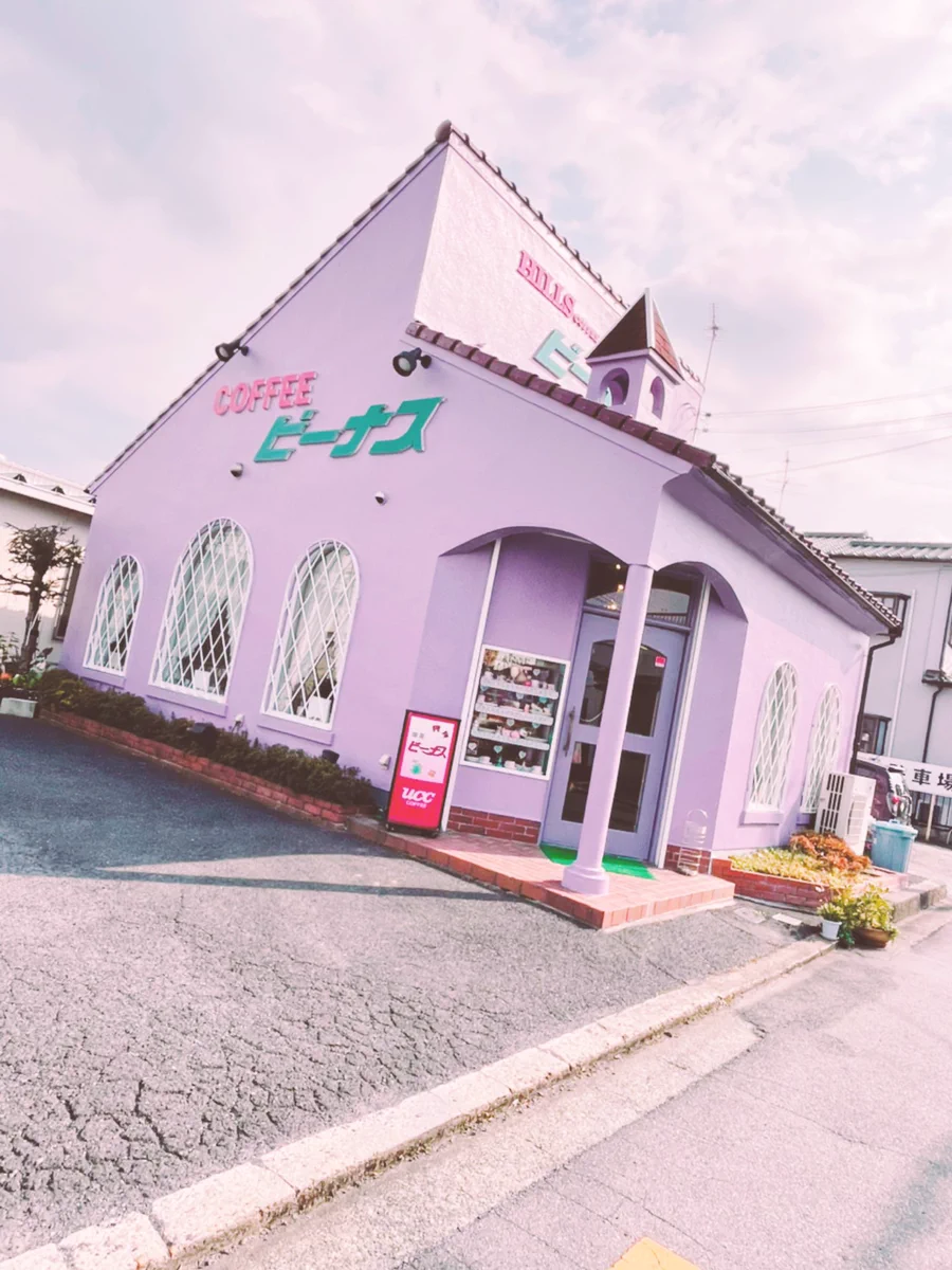 80年代感漂う奈良県の「喫茶ビーナス」！！可愛すぎるマッチとコーヒーカップ！