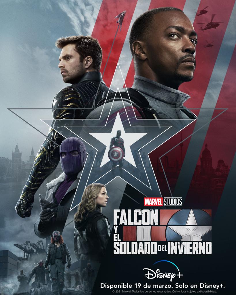 Falcon y El soldado del Invierno póster