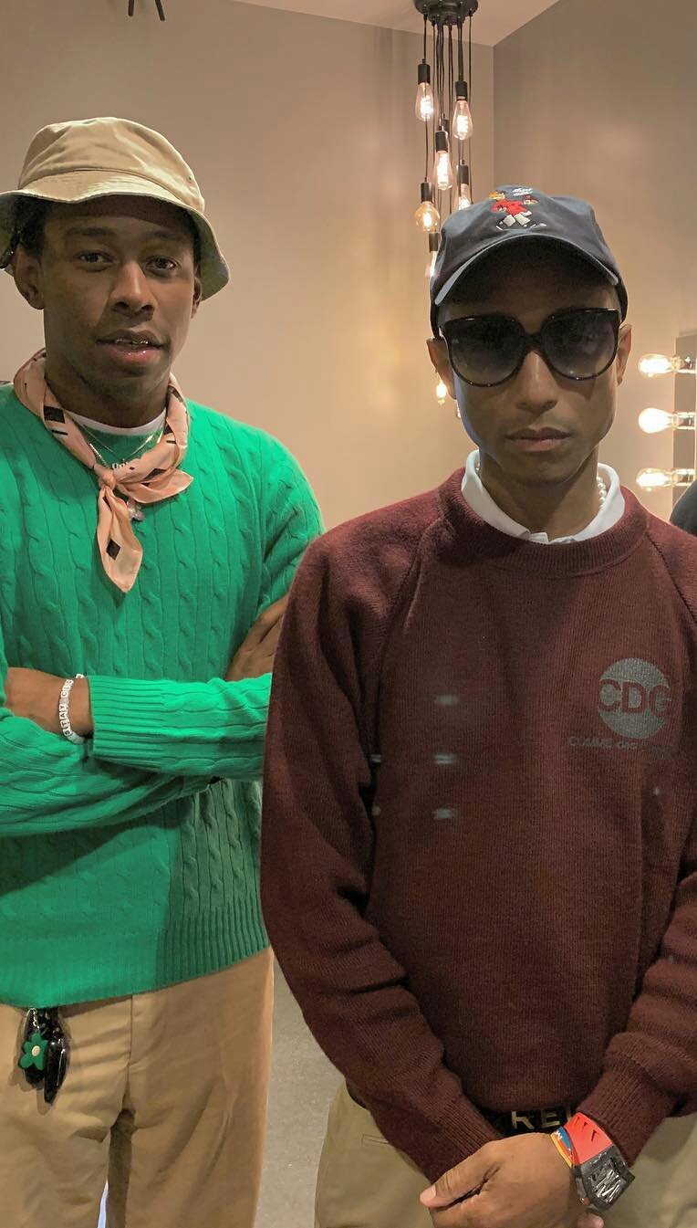 high hype on X: Tyler, The Creator x Pharrell Williams   / X