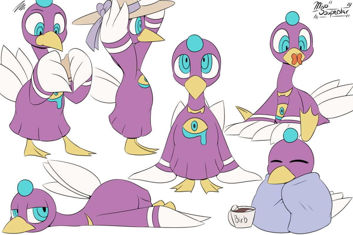 Miso_Souperstar's tweet photo. Here's some doodles for ya. Here's Lady Meowmalade, Sweet Shalquoir and a bunch of Loonie because Loonie is adorable, fight me. https://t.co/OmhSjSxZAd