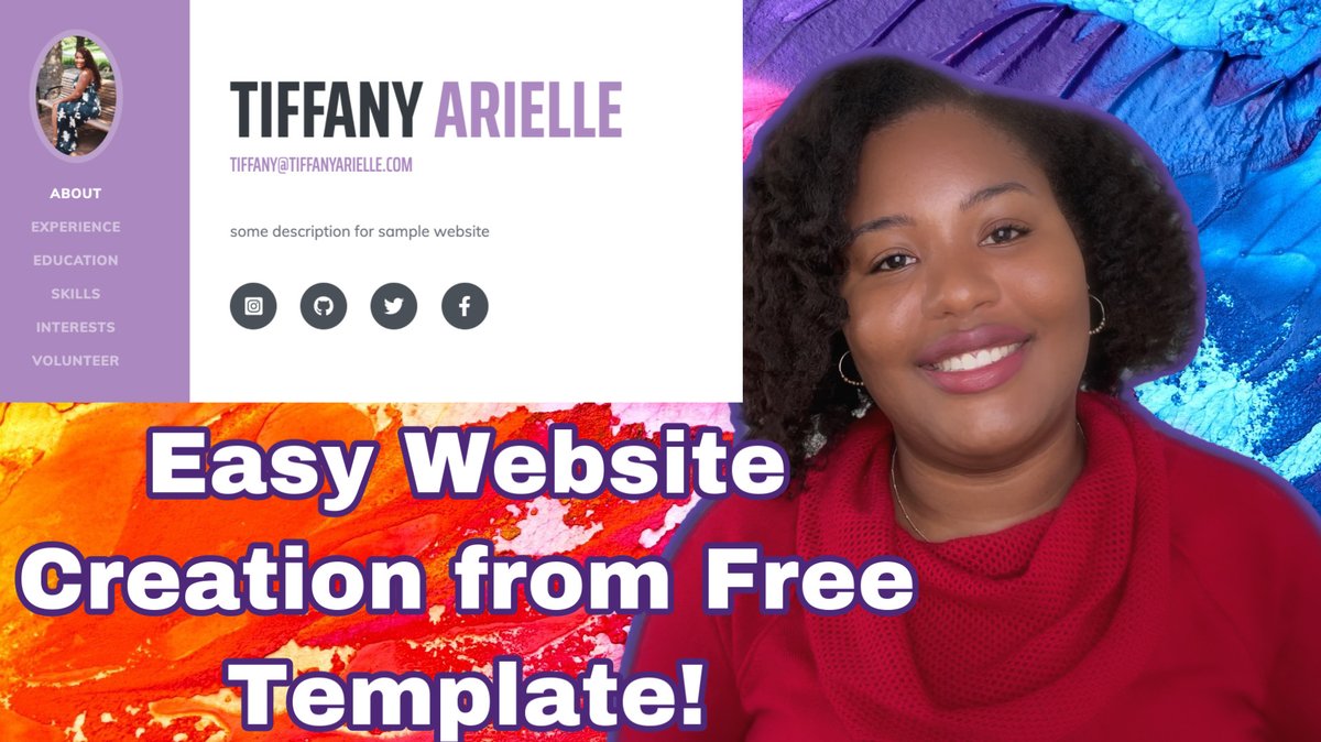 tiff_arielle's tweet image. Watch to see how I made another FREE and EASY  website using a free bootstrap template

youtube.com/watch?v=sOfYtT…

#freewebsitecreation #easywebsitecreation #bootstrap #startbootstrap #websitecreation  #smallyoutuber #blackyoutuber #youtuber #smallyoutubersupport #bootstraptemplate