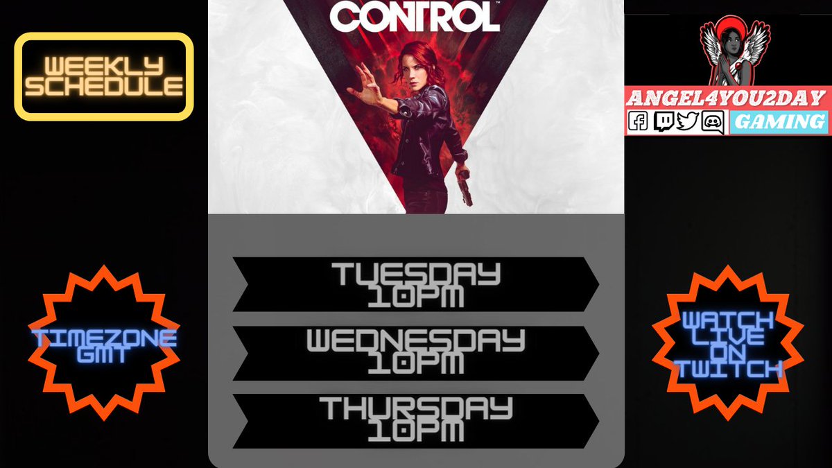 angel4you2day's tweet photo. After much joy with the game, this weeks main game will be Control! Hope to see you there! #Control #PlayStation #playstationplus #twitchstreamer #TwitchAffilate #twitch #support #newgameplay #gaming #lightstreamstudio #remedyentertainment #505games #british https://t.co/3q94AcHm0E