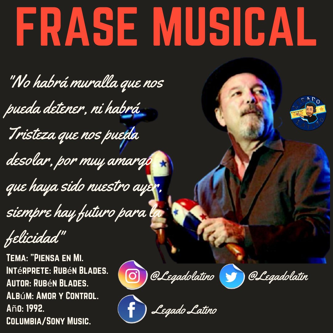 narbynrg's tweet photo. #FraseMusical #LegadoLatino vía @legadolatin https://t.co/YHJOTSD6lx