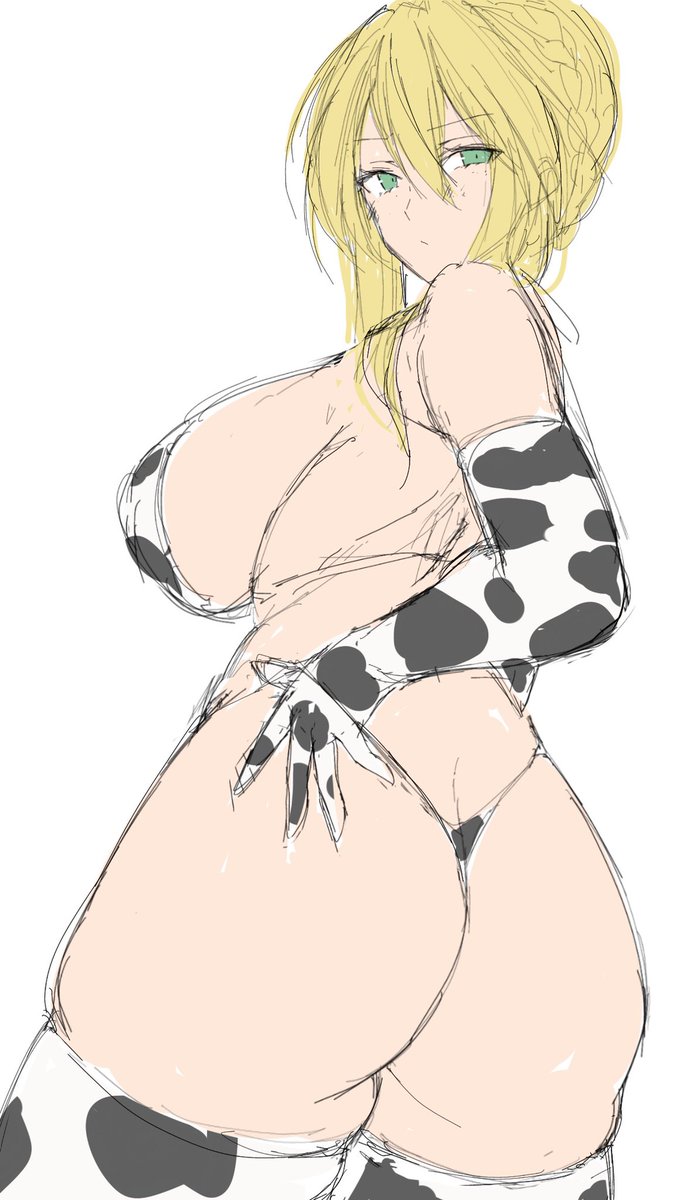 ラフから完成までこんな感じというアレ₍ᐢ.ˬ.ᐢ₎♡ 