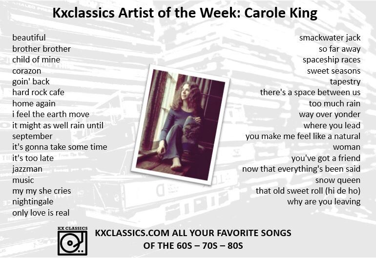 KXclassics's tweet image. ‘Tapesty’ is one of the best-selling albums of all time. Carole King released her classic album on February 10 1971. This week the American singer-songwriter is Artist of the Week on kxclassics.com #caroleking #tapesty #70smusic #classicalbum #singersongwriter