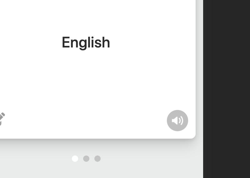 MemozoraApp's tweet photo. Added a new feature 🎉

You can listen to the pronunciation many times by clicking the button. https://t.co/XFabdqPtKD